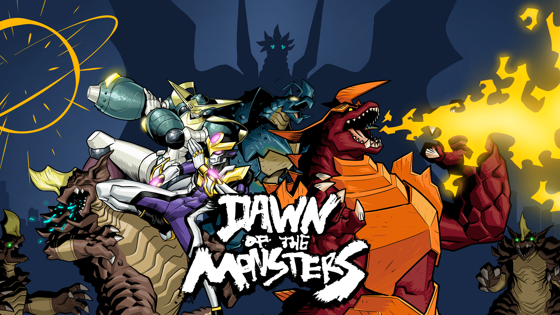Download Video Game Dawn Of The Monsters 4k Ultra HD Wallpaper