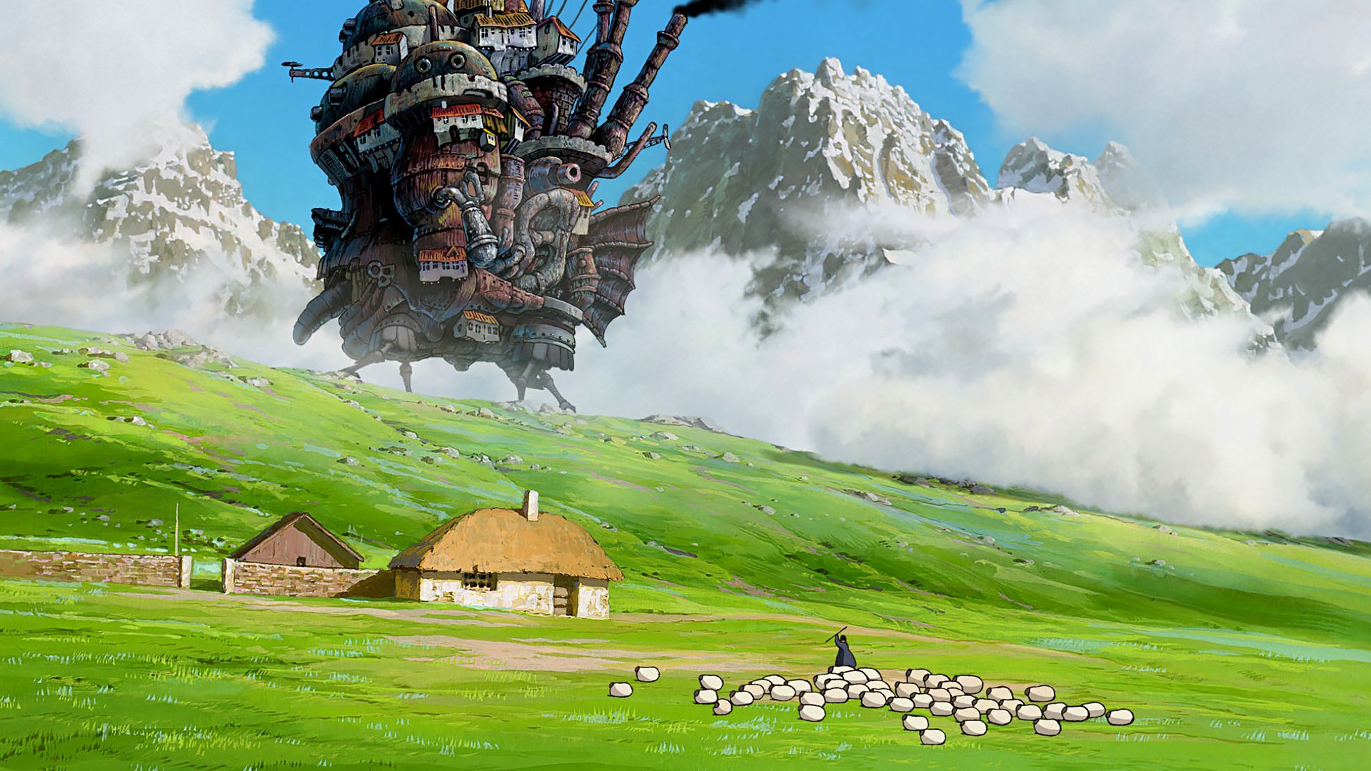 Howl's Moving Castle HD Wallpaper | Background Image | 1920x1080