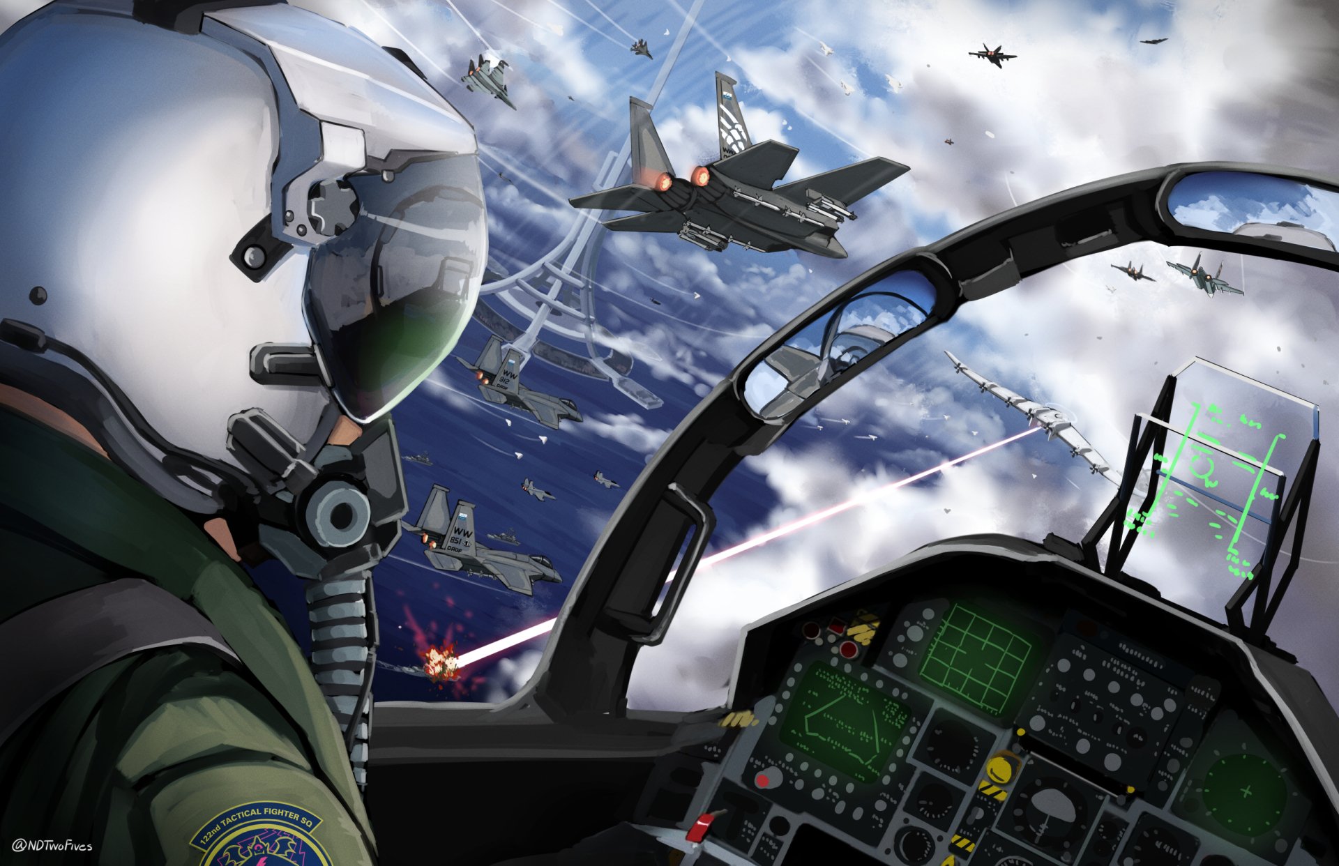 HD wallpaper digital wallpaper of Ace Combat 7 Ace Combat 7 Skies  Unknown  Wallpaper Flare