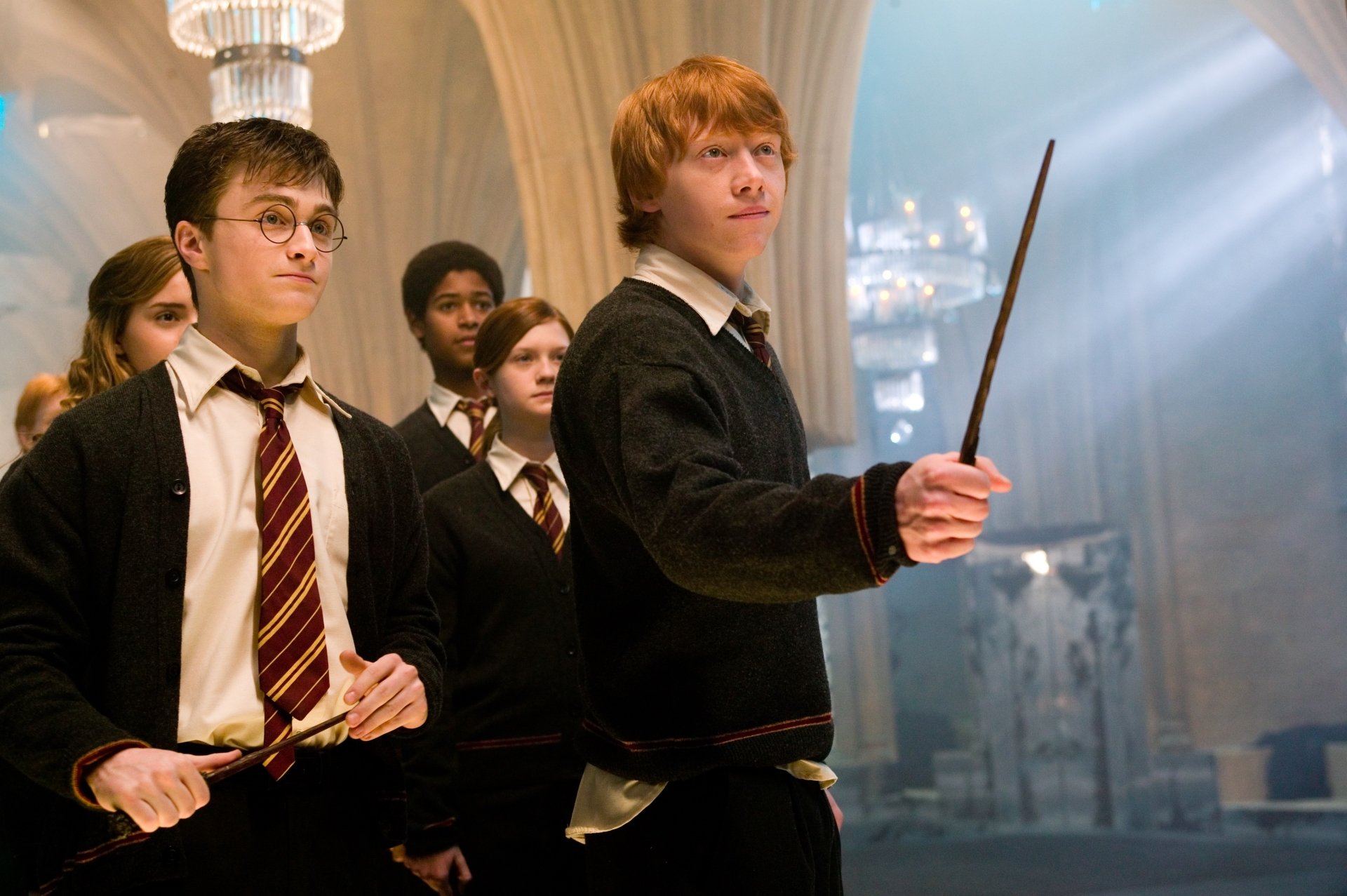 Download Rupert Grint Ron Weasley Daniel Radcliffe Harry Potter Movie Harry Potter And The Order Of The Phoenix 4k Ultra HD Wallpaper