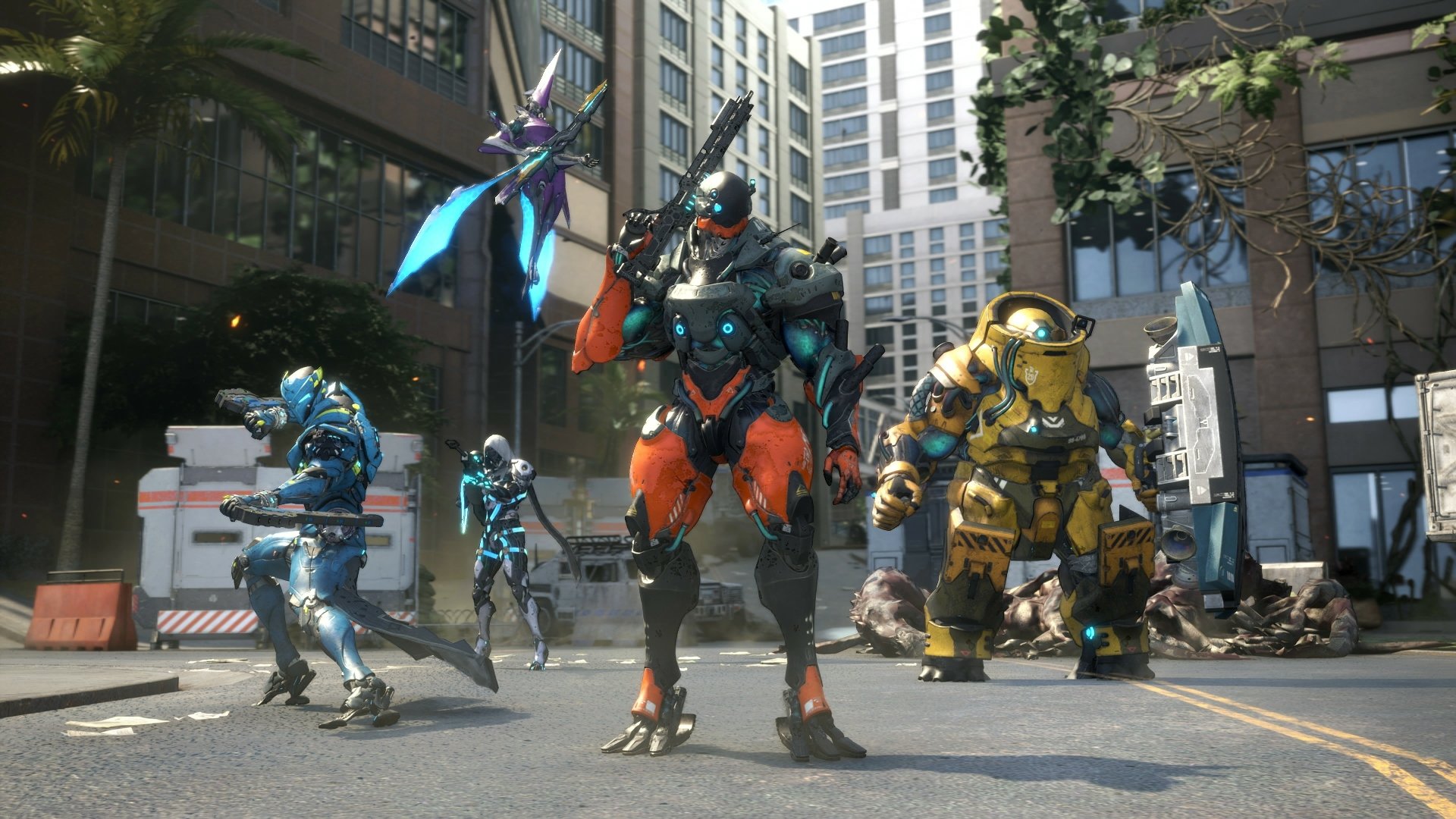 Download Video Game Exoprimal 4k Ultra HD Wallpaper