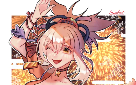 Yoimiya (Genshin Impact) video game Genshin Impact HD Desktop Wallpaper | Background Image