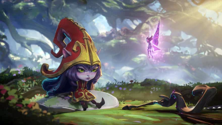 Lulu (League Of Legends) video game League Of Legends HD Desktop Wallpaper | Background Image