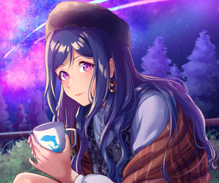 Kanan Matsuura Anime Love Live! Sunshine!! HD Desktop Wallpaper | Background Image