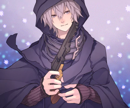 Gauche Suede Anime Letter Bee HD Desktop Wallpaper | Background Image