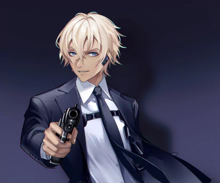 Rei Furuya Anime Detective Conan HD Desktop Wallpaper | Background Image