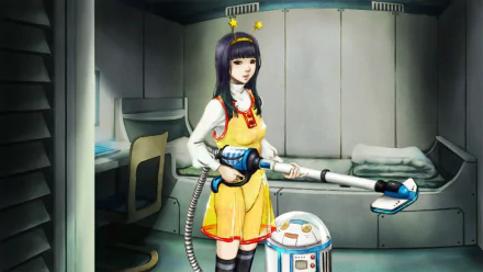 Yuriko (GNOSIA) video game GNOSIA HD Desktop Wallpaper | Background Image