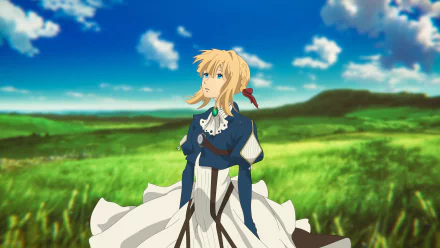 Violet Evergarden (Character) Anime Violet Evergarden HD Desktop Wallpaper | Background Image