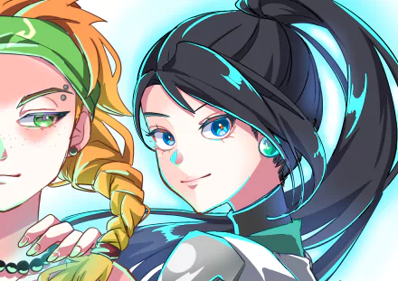 Sage (Valorant) Skye (Valorant) video game Valorant HD Desktop Wallpaper | Background Image