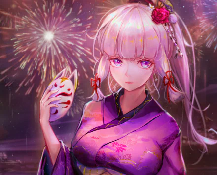 Kamisato Ayaka (Genshin Impact) video game Genshin Impact HD Desktop Wallpaper | Background Image