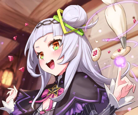 hololive Murasaki Shion Anime Virtual Youtuber HD Desktop Wallpaper | Background Image