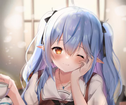 Yukihana Lamy hololive Anime Virtual Youtuber HD Desktop Wallpaper | Background Image