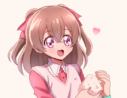 Nagomi Yui Anime Delicious Party Precure HD Desktop Wallpaper | Background Image