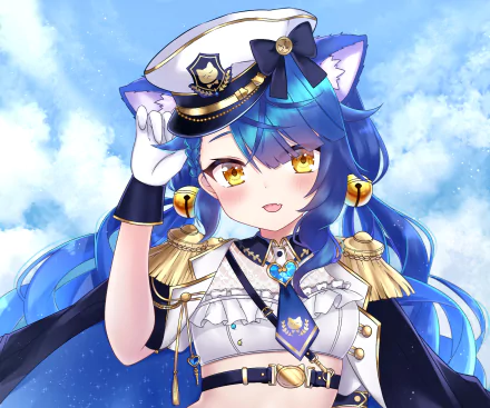 Nijisanji Amamiya Kokoro Anime Virtual Youtuber HD Desktop Wallpaper | Background Image