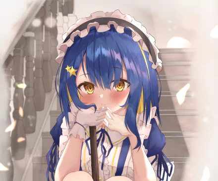 Nijisanji Amamiya Kokoro Anime Virtual Youtuber HD Desktop Wallpaper | Background Image