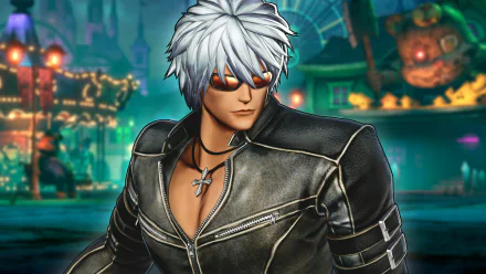 K' (The King of Fighters) video game The King of Fighters XV HD Desktop Wallpaper | Background Image