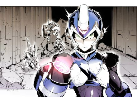 Fairy Leviathan Mega Man X video game Mega Man X DiVE HD Desktop Wallpaper | Background Image
