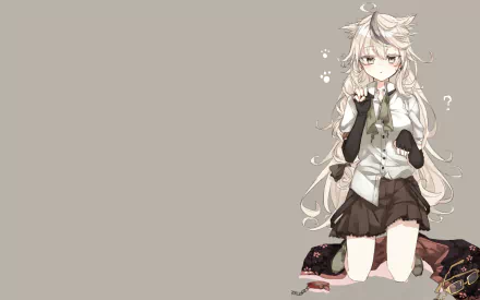 Anime girl anime girl HD Desktop Wallpaper | Background Image