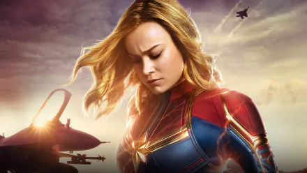Brie Larson movie Captain Marvel HD Desktop Wallpaper | Background Image