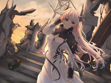 Theresa (Arknights) video game Arknights HD Desktop Wallpaper | Background Image