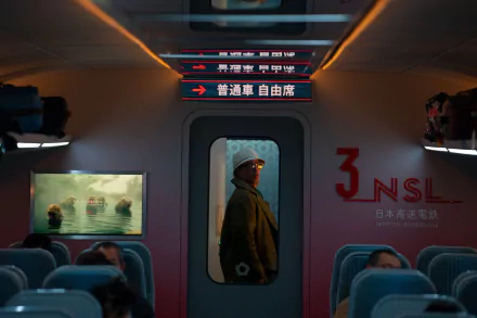 Brad Pitt movie bullet train HD Desktop Wallpaper | Background Image