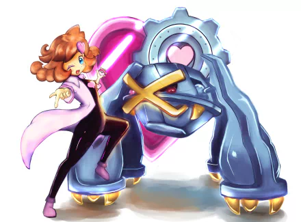 Penny Crygor Pokemon WarioWare video game crossover HD Desktop Wallpaper | Background Image