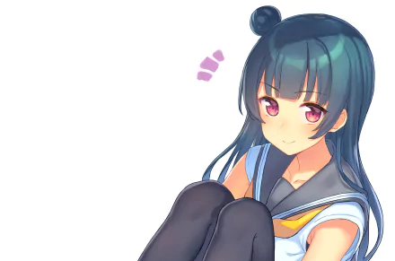 Yoshiko Tsushima Anime Love Live! Sunshine!! HD Desktop Wallpaper | Background Image