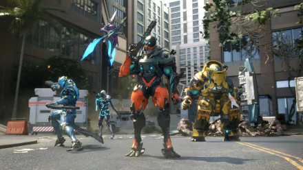 video game Exoprimal HD Desktop Wallpaper | Background Image