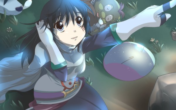 Anime That Time I Got Reincarnated as a Slime Rimuru Tempest Shizue Izawa HD Wallpaper | Background Image