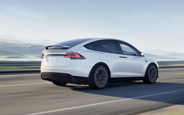 vehicle Tesla Model X Plaid HD Desktop Wallpaper | Background Image