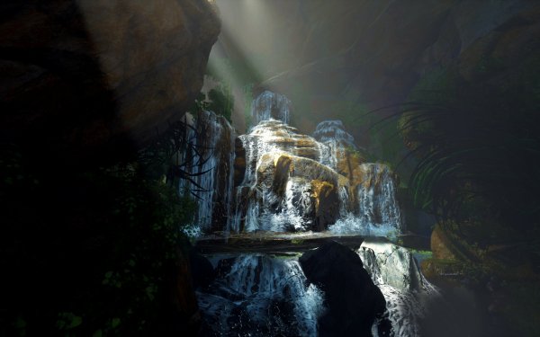 Artistic Waterfall HD Wallpaper | Background Image