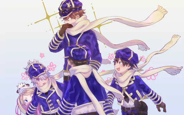 Niche (Tegami Bachi) Zazie Winter Steak (Tegami Bachi) Lag Seeing Jiggy Pepper Connor Kluff Anime Letter Bee HD Desktop Wallpaper | Background Image