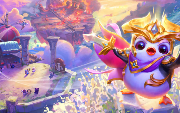 Featherknight (League Of Legends) video game Teamfight Tactics HD Desktop Wallpaper | Background Image