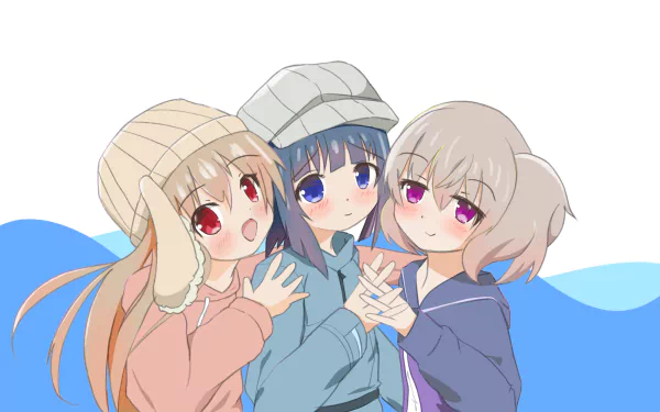 Koi Yoshinaga Koharu Minagi Hiyori Minagi Anime Slow Loop HD Desktop Wallpaper | Background Image