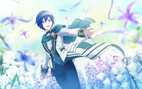 Kaito (Vocaloid) video game Project Sekai: Colorful Stage! feat. Hatsune Miku HD Desktop Wallpaper | Background Image