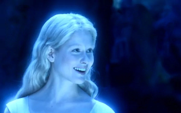 HD PC desktop wallpaper featuring a glowing character from the movie The Chronicles of Narnia: The Voyage of the Dawn Treader.