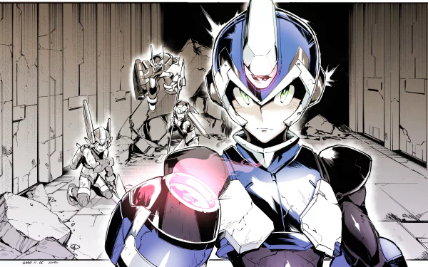 Fairy Leviathan Mega Man X video game Mega Man X DiVE HD Desktop Wallpaper | Background Image