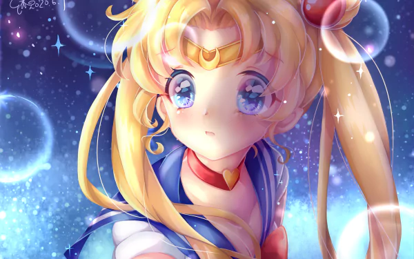 Usagi Tsukino Anime Sailor Moon HD Desktop Wallpaper | Background Image
