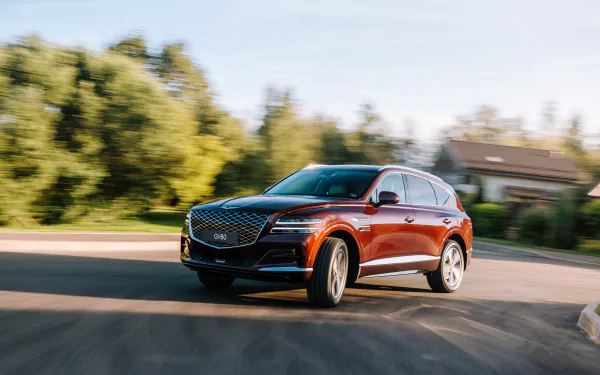 SUV Genesis GV80 AWD vehicle Genesis GV80 HD Desktop Wallpaper | Background Image