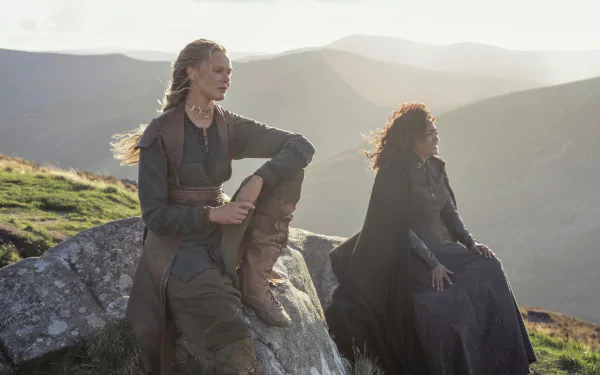 Caroline Henderson Frida Gustavsson TV Show Vikings: Valhalla HD Desktop Wallpaper | Background Image