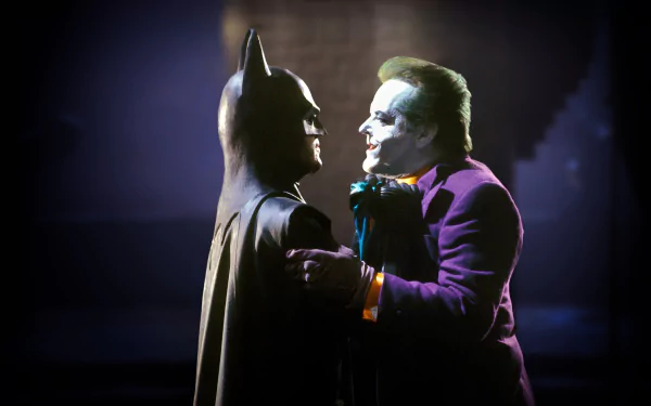 Joker Jack Nicholson Michael Keaton movie Batman HD Desktop Wallpaper | Background Image