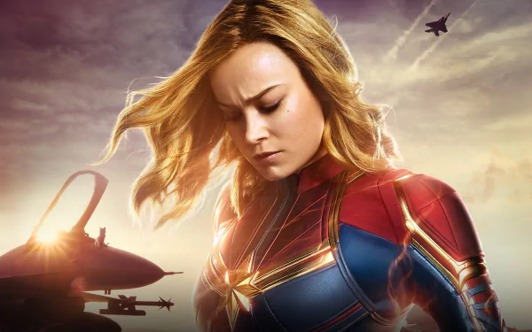 Brie Larson movie Captain Marvel HD Desktop Wallpaper | Background Image