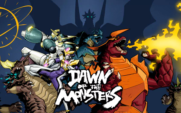 video game Dawn of the Monsters HD Desktop Wallpaper | Background Image