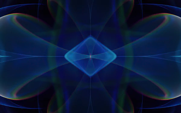 blue Abstract symmetry HD Desktop Wallpaper | Background Image