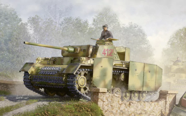 wehrmacht tank military Panzer III HD Desktop Wallpaper | Background Image