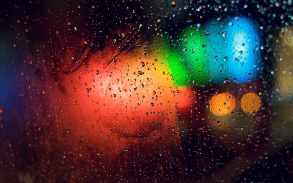 Photography Colors Raindrops HD Wallpaper | Background Image