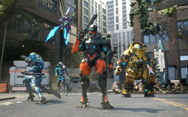 video game Exoprimal HD Desktop Wallpaper | Background Image