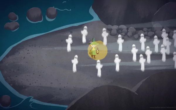 video game Snufkin: Melody of Moominvalley HD Desktop Wallpaper | Background Image