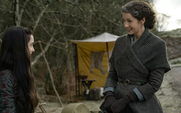 Claire Fraser Caitriona Balfe TV Show Outlander HD Desktop Wallpaper | Background Image