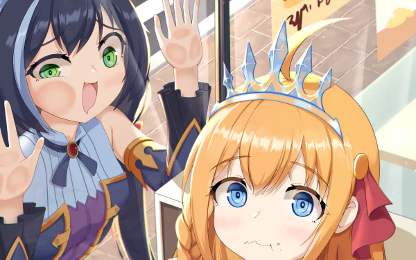 Pecorine (Princess Connect) Karyl Momochi Anime Princess connect! Re:Dive HD Desktop Wallpaper | Background Image